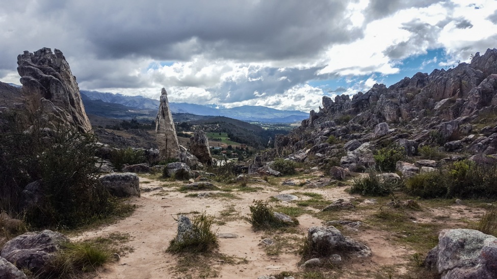 Eine felsige Landschaft