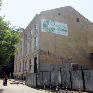 Ein Foto von dem Gebäude des Goethe-Instituts in Bulgarien.